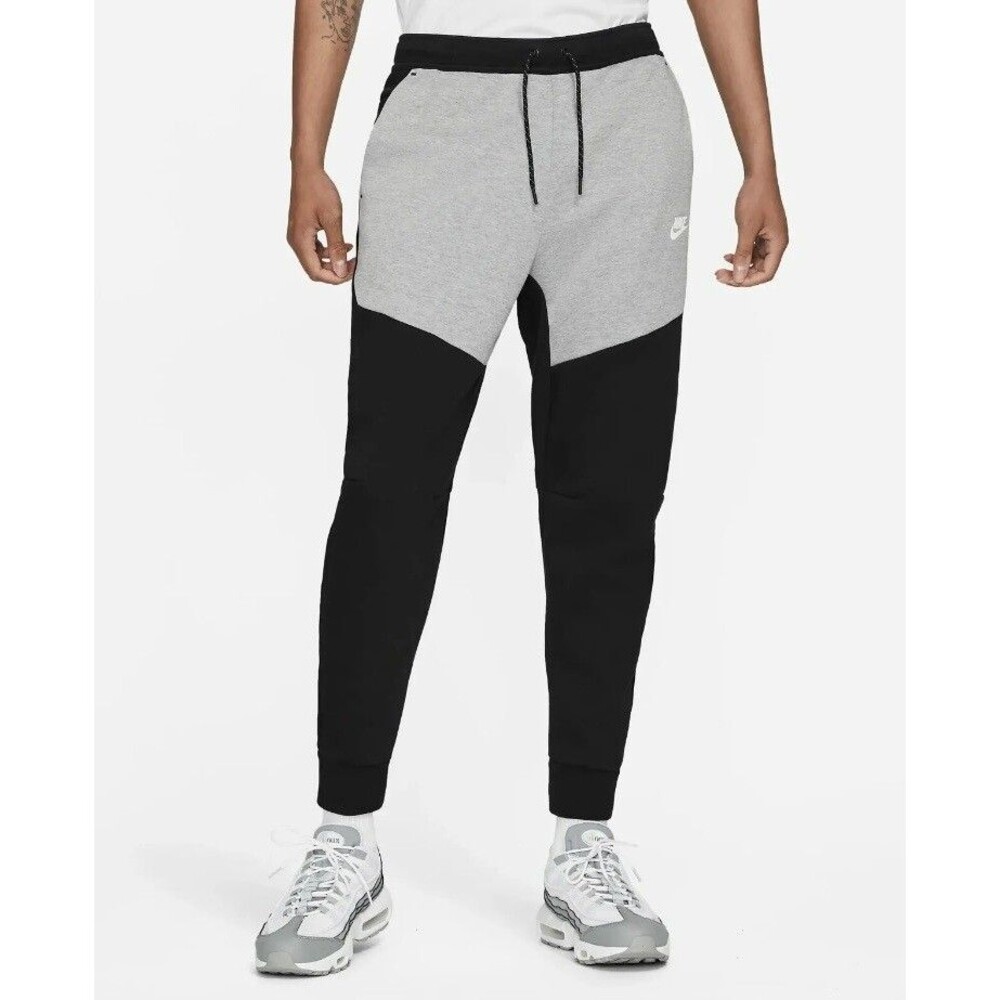 Nike Tech Fleece Slim Fit Joggers Pants Black Grey Mens Sz 4XL CU4495-016 New